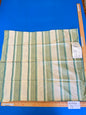 8 Berkbox72 Thomas Dare Fonthill Silk Albinoni Fern Green White Stripe MSRP USD176/Y