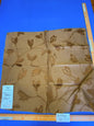 19 Berkbox72 Scalamandre Grey Watkins Maharajah Chestnut Brown Silk Linen Damask Reversible 25"X26" MSRP USD 348/Y