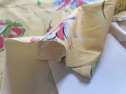 Thibaut Westfield Wild Flower Ladybug Dragon Fly Tulip Strawberry Rose Meadow Large 100% Cotton Gold Yellow Red Pink Blue