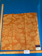 44 Berkbox72 Scalamandre Lelievre Paris Phylum Papaye Damask Leaves Orange MSRP USD 700+/Y