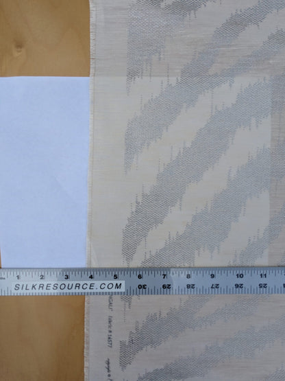 Scalamandre  Bengali Champagne Leopard Tiger Animal Skin Print Linen Silk MSRP USD366/y