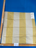 3 Berkbox71 Scalamandre Square Silk Grey Watkins Riviera Stripe Freesia Yellow MSRP USD300+/y