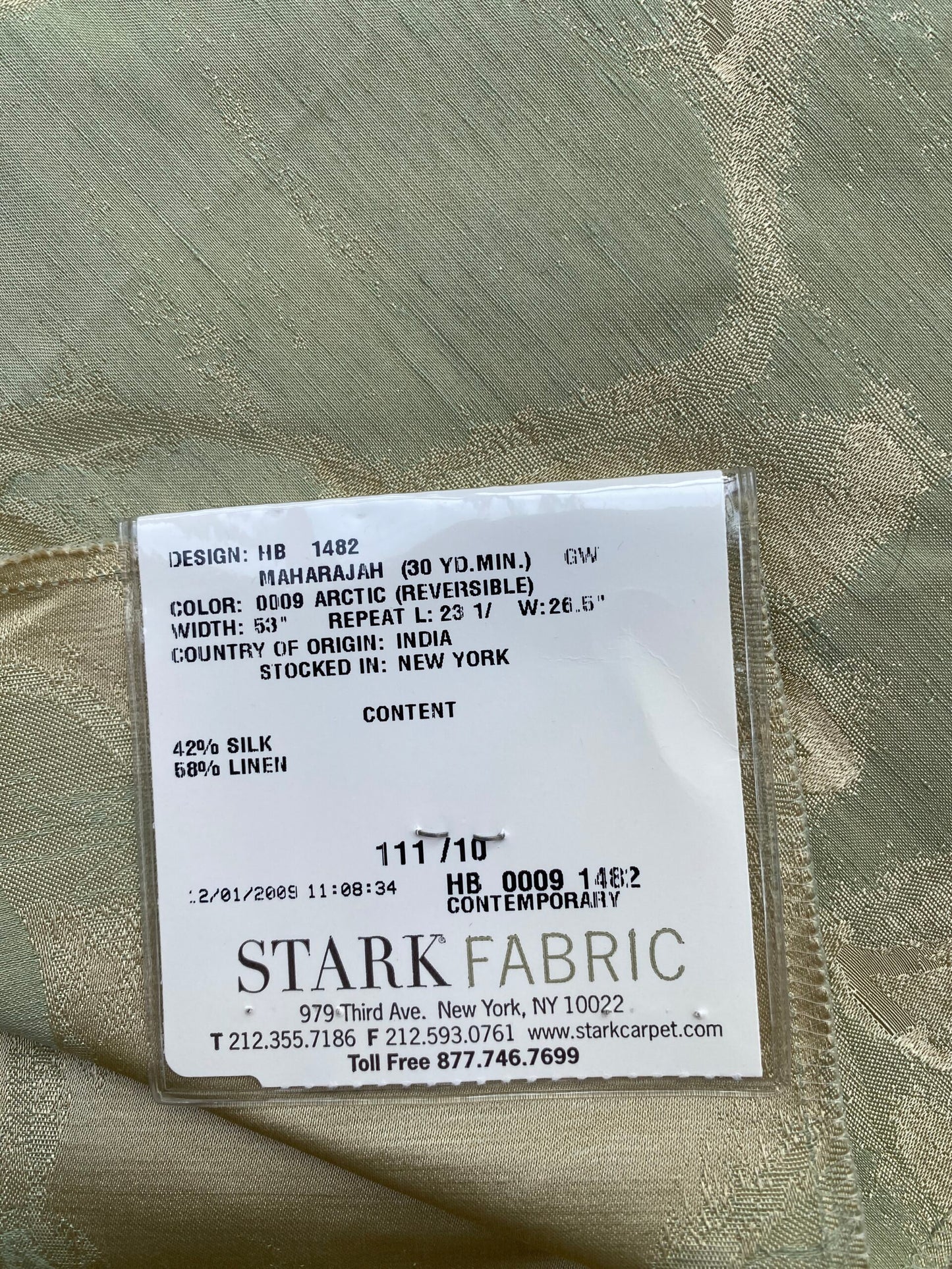 4 Berkbox71 Scalamandre Square Silk Grey Watkins Maharajah Arctic Damask Reversible Gray MSRP USD348/y