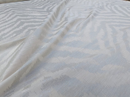 Scalamandre  Bengali Champagne Leopard Tiger Animal Skin Print Linen Silk MSRP USD366/y