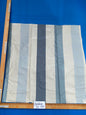 6 Berkbox71 Scalamandre Square Silk La Valliere Rayure Blue and Cream Stripe MSRP USD348/y