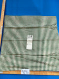 7 Berkbox71 Scalamandre Square Silk Venus Green Plaid Check  MSRP USD300+/y