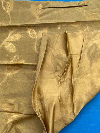 8 Berkbox71 Scalamandre Square Silk Grey Watkins Maharajah Musket Reversible Brown Damask Tree Foliage MSRP USD348/y Piece A