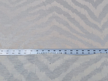 Scalamandre  Bengali Champagne Leopard Tiger Animal Skin Print Linen Silk MSRP USD366/y