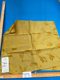 24 Berkbox71 Scalamandre Square Silk Grey Watkins Maharajah Antique Gold Reversible Gold Tree Foliage MSRP USD348/y