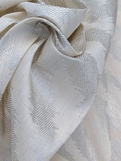 Scalamandre  Bengali Champagne Leopard Tiger Animal Skin Print Linen Silk MSRP USD366/y