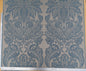 By yard Scalamandre Amelia Delphinium Blue Renaissance Damask Jacquard Linen Acanthus Feather MSRP USD 176/y