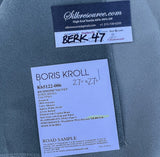 14 Berkbox47 27″x 27″ Square Boris Kroll Richmond Velvet Mineral 100% Polyester Gray