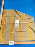 63 Berkbox71 Scalamandre Square Silk by Grey Watkins Ferrara Stripe Gold MSRP USD 152/y