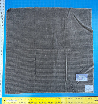 23 Berkbox47 26″x 26″ Square  Scalamandre  Christian Fischbacher SINALOA Black White Woven