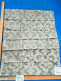 65 Berkbox71 Scalamandre Square Silk by Grey Watkins Alphonso Blue Damask Gray MSRP USD 228/y