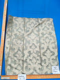 66 Berkbox71 Scalamandre Square Silk by Grey Watkins Alphonso Blue Damask Gray MSRP USD 228/y
