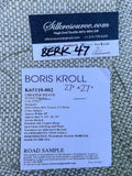 30 Berkbox47 27″x 27″ Square  Scalamandre Boris Kroll Chester Weave Sahara Jacquard White Beige