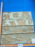 70 Berkbox71 Square Silk by Fonthill Samarcand Green Copper Gold Silk Damask MSRP USD 412/y