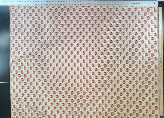 Scalamandre Tassinari and Chatel Carmontel Rouge Red Silver 18th Century French Court - MSRP USD1898/y