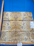 75 Berkbox71 Scalamandre Square Silk by Old World Weavers Teodora Ochre Gold Silk Damask Renaissance ArtichokeTraditional Damask MSRP USD 338/Y