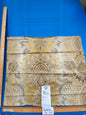 76 Berkbox71 Scalamandre Square Silk by Old World Weavers Teodora Ochre Gold Silk Damask Renaissance ArtichokeTraditional Damask MSRP USD 338/Y