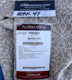 43 Berkbox47 27″x 27″ Square Scalamandre PIENZA Old Rose Abstract Geometric Brown Beige