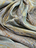Scalamandre Old World Weavers CERES Opal Abstract Ombre Blue -1.2 yards - MSRP USD270/y