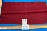 87 Berkbox71 Scalamandre Square Silk by Old World Weavers Nepal Wine Red Solid MSRP USD 310/y