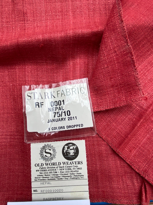 88 Berkbox71 Scalamandre Square Silk by Old World Weavers Nepal Nutmeg Orange Solid MSRP USD 310/y