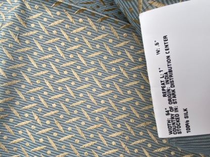 92 Berkbox71 Scalamandre Square Silk by Grey Watkins Crosshatch Blue Small Scale Geometric MSRP USD 458/y