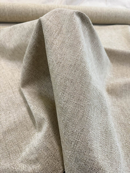 Scalamandre Creekstone Texture Ivory Heavy Chenille - By The Yard - MSRP USD 222/Y