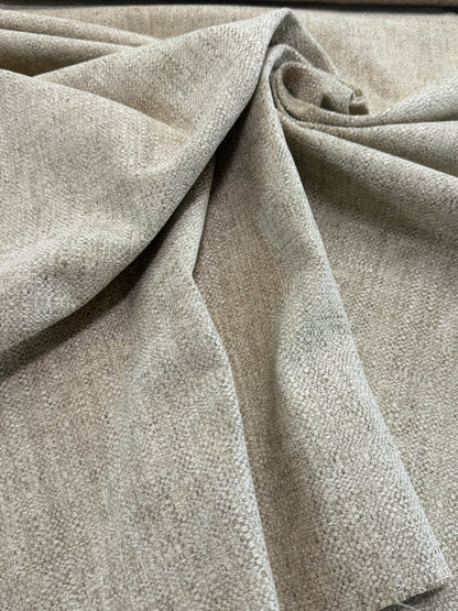 Scalamandre Creekstone Texture Ivory Heavy Chenille - By The Yard - MSRP USD 222/Y