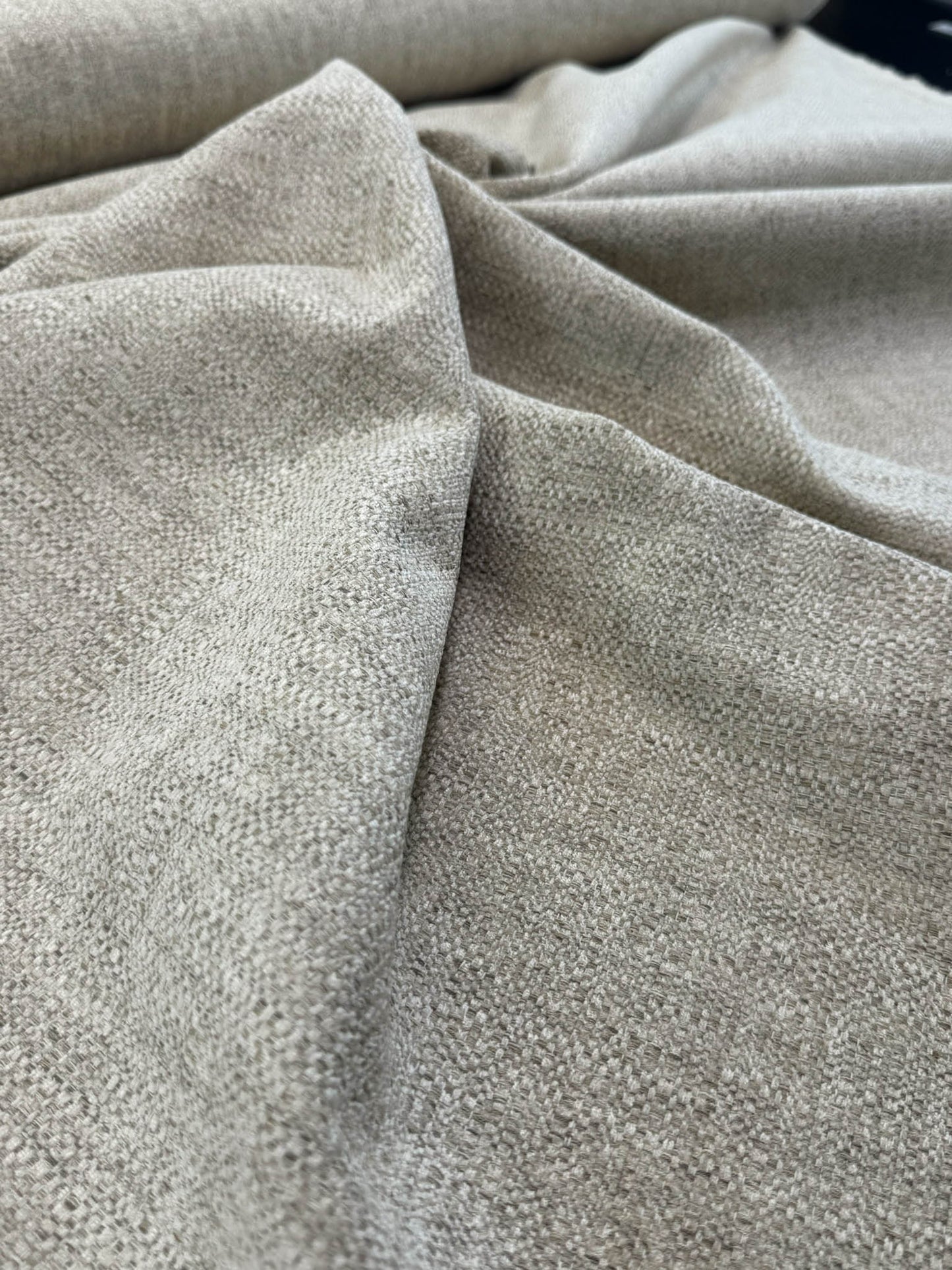 Scalamandre Creekstone Texture Ivory Heavy Chenille - By The Yard - MSRP USD 222/Y