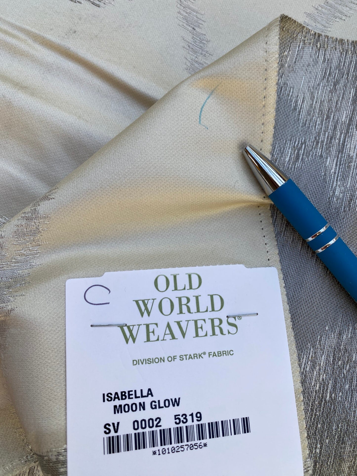5 Berkbox73 Square Silk Blend by Old World Weavers Isabella Moon Glow Gray White MSRP USD 428/y