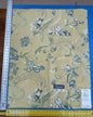 Old World Weavers La Fiorentina Lampas - Blue/Antique Yellow