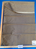 11 Berkbox73 Square Silk by Old World Weavers Jete Espresso Dot Circle Geometric Brown Beige 1.2yd x 26" MSRP USD 250/y