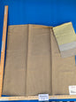 17 Berkbox73 Square Silk by Old World Weavers Mitchel Light Brown Small Scale Texture Plain Yellow MSRP USD 216/y