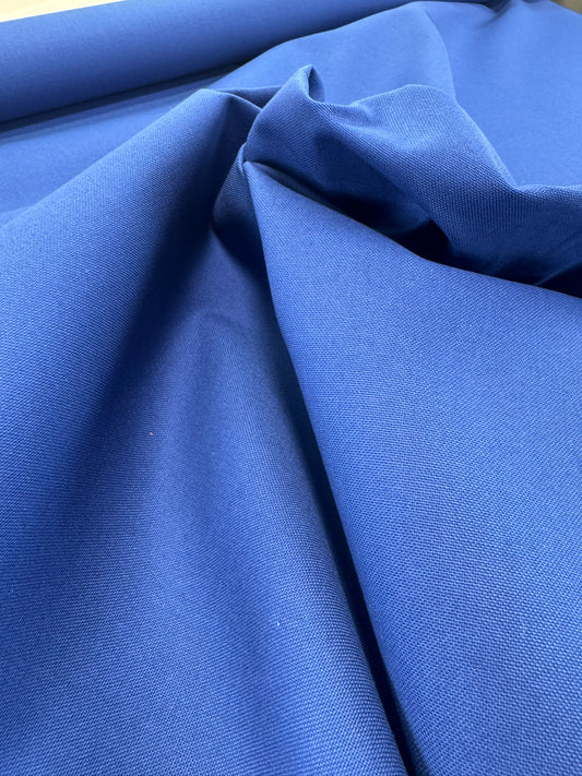 Scalamandre Panarea Navy Blu Blue Cotton Canvas Heavy Duty- By The Yard - MSRP USD 58