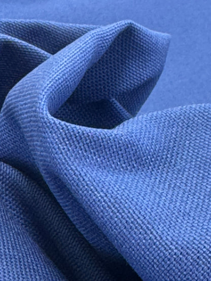 Scalamandre Panarea Navy Blu Blue Cotton Canvas Heavy Duty- By The Yard - MSRP USD 58