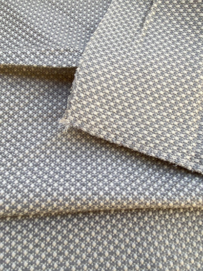 27 Berkbox73 Square Silk by Fonthill Mitchel Grey Small Scale Texture Plain Yellow MSRP USD 216/y