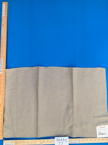 28 Berkbox73 Square Silk by Fonthill Mitchel Grey Small Scale Texture Plain Yellow MSRP USD 216/y