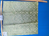 2 Berkbox74 Square Velvet by Old World Weavers Princess Aida Bamboo Green Cut Velvet Silky MSRP USD 228/Y