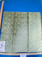 8 Berkbox74 Square Velvet by Old World Weavers Princess Aida Bamboo Green Cut Velvet Silky MSRP USD 265/Y