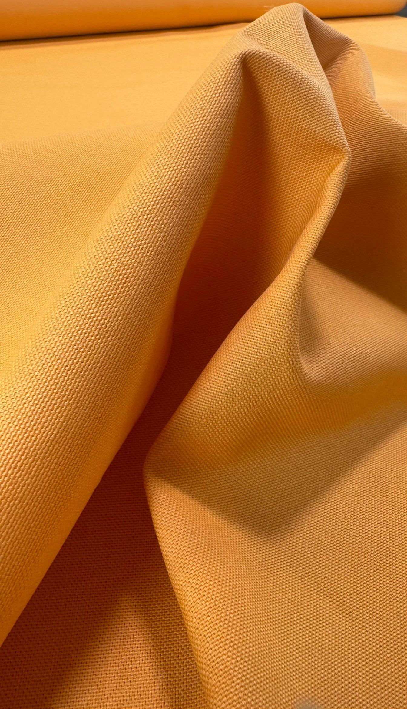 Scalamandre Panarea  Melone Orange Cotton Canvas Heavy Duty- By The Yard - MSRP USD 58