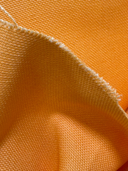 Scalamandre Panarea  Melone Orange Cotton Canvas Heavy Duty- By The Yard - MSRP USD 58