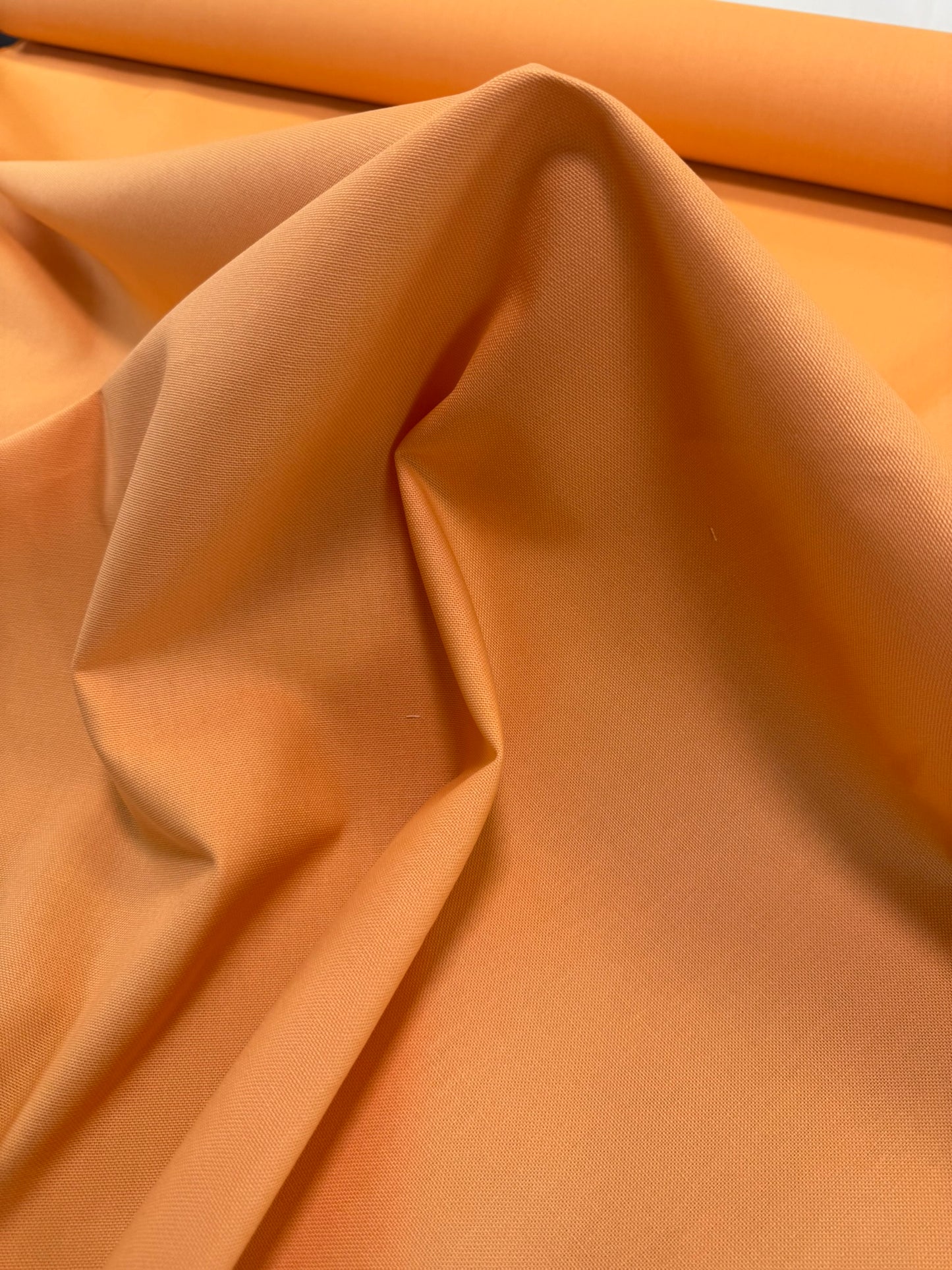 Scalamandre Panarea  Melone Orange Cotton Canvas Heavy Duty- By The Yard - MSRP USD 58