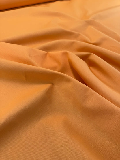 Scalamandre Panarea  Melone Orange Cotton Canvas Heavy Duty- By The Yard - MSRP USD 58