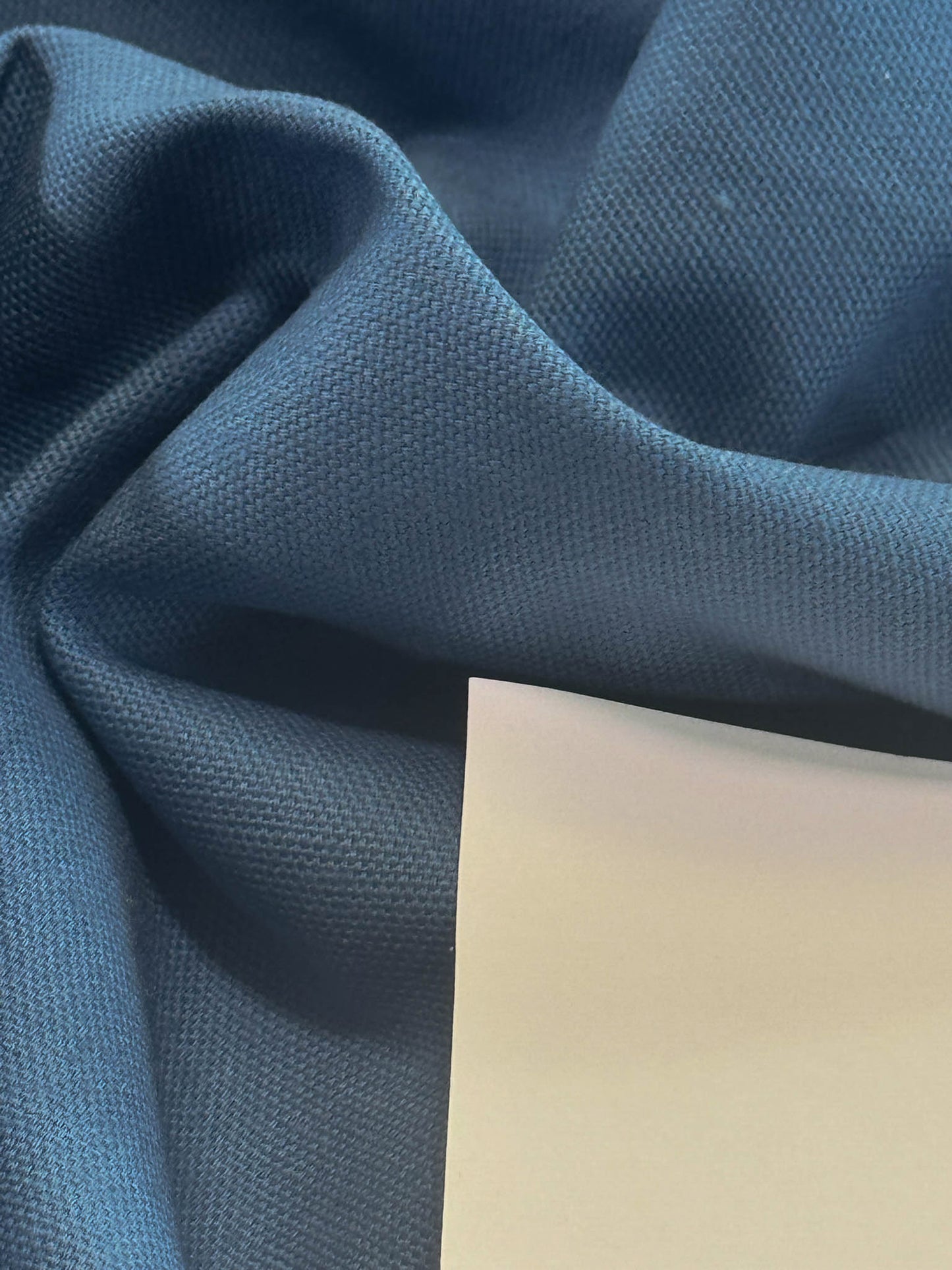 Scalamandre Canvas Mariner Solid Cotton - Blue - By The Yard
