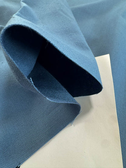 Scalamandre Canvas Mariner Solid Cotton - Blue - By The Yard