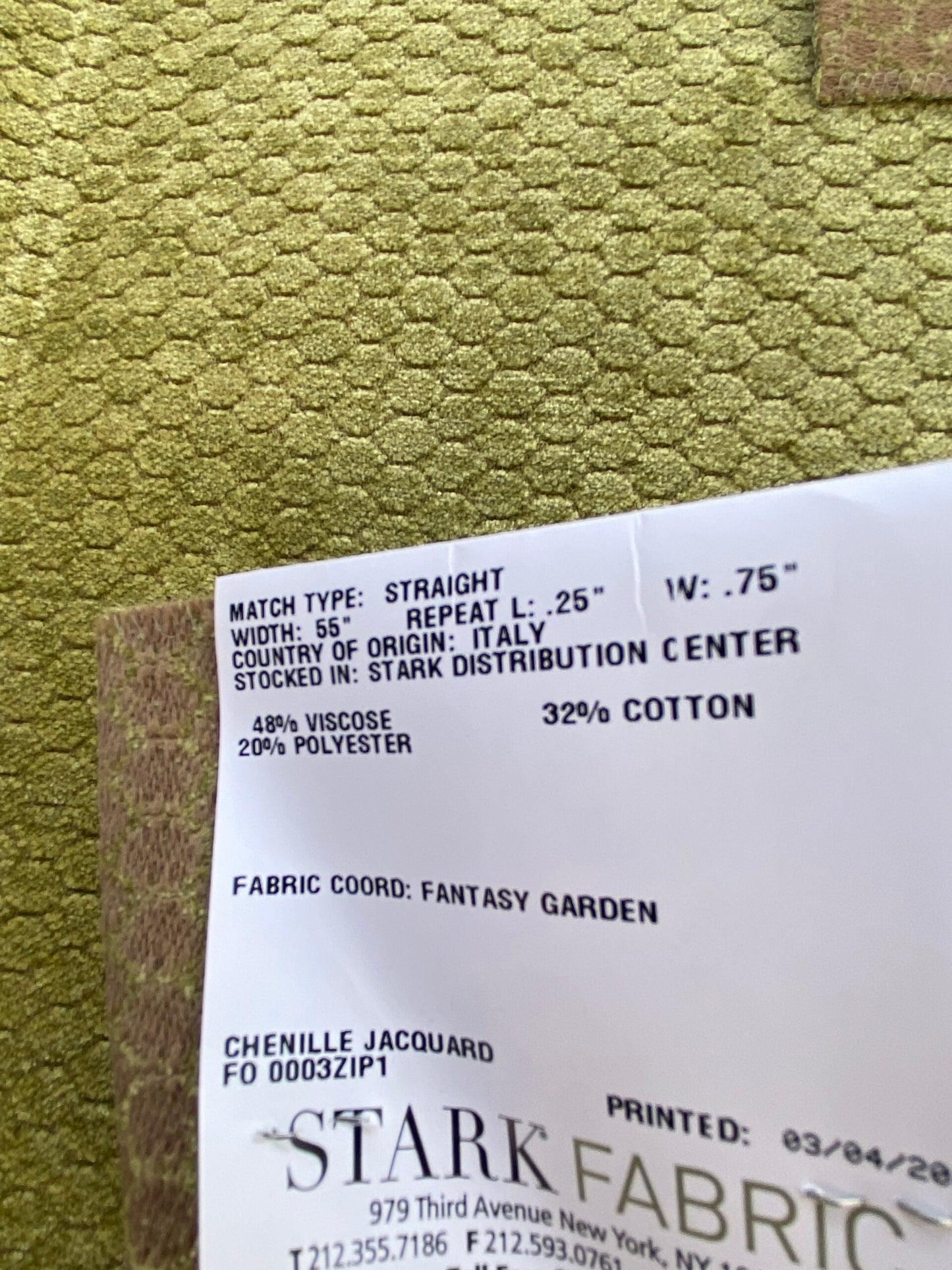 16 Berkbox74 Square Velvet by Grey Watkins Monterosso Moss Yellow Small Scale Texture MSRP USD 192/Y